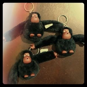 Set of 3 KIPLING Keychains